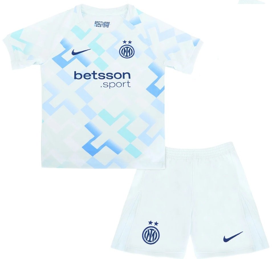 Kit infantil II Inter de Milão 2025 2026 Away